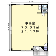 横砂本町事務所の間取り画像