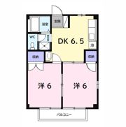 カーサ喜見塚の間取り画像