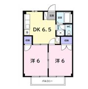 カーサ喜見塚の間取り画像