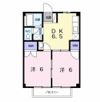 カーサ喜見塚の間取り画像