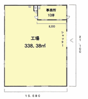 藤崎 YS工場2の間取り画像