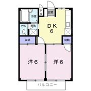 サンパレス石刀の間取り画像