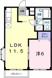 フランボワーズGの間取り画像