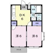 エルディム川島Bの間取り画像