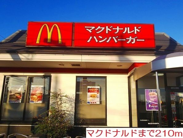 近くのマクドナルドまで210m(徒歩3分)