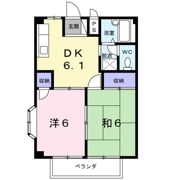 ハイライズ大和1の間取り画像