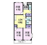 グリーンハイツ芝Ⅱの間取り画像