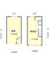 寺家3990－1倉庫付き事務所の間取り画像