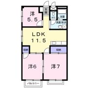 ヌーブル香里の間取り画像