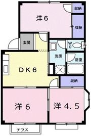 エルディム落合南Bの間取り画像