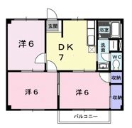 エクセルハイツの間取り画像
