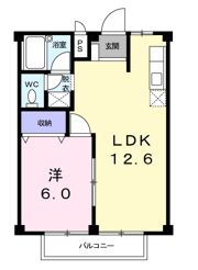 サンハイツ東本郷の間取り画像