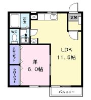 ピュアハイツⅡの間取り画像