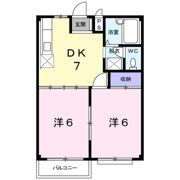 エルディム鈎取の間取り画像