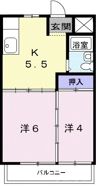 ATハイツの間取り画像
