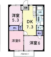 ニューシティ嶋根Aの間取り画像