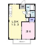 グリーンハイツカワムラの間取り画像