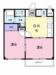 サン住吉の間取り画像