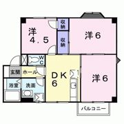 シャルマンハイムⅠの間取り画像