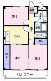 大中マリッチの間取り画像