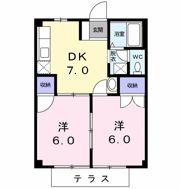 ニューシティーたなかAの間取り画像