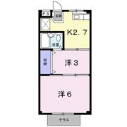 サンハイツマエガワの間取り画像
