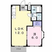 パークサイドP2の間取り画像