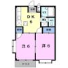 エルディム栗木山の間取り画像
