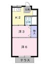 シングルハイツKの間取り画像