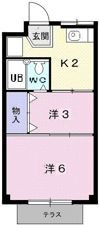 クリスタルの間取り画像