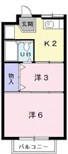 クリスタルの間取り画像