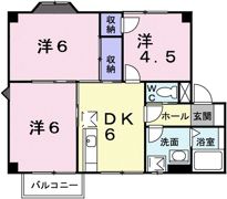 ロイヤルパレス恩田の間取り画像