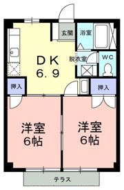 ニューシティ一森 Ⅰの間取り画像