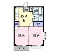エルディム・福島Bの間取り画像