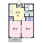 エルディム・福島Bの間取り画像