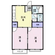 エルディムルナAの間取り画像