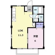メゾンビューティⅠの間取り画像