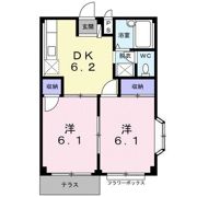 エスポワールMの間取り画像