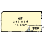 牟礼町原倉庫 1の間取り画像