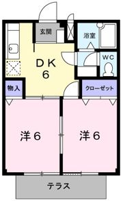 メゾンアサバの間取り画像