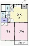 ニューシティK＆Eの間取り画像