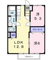 アクティブAの間取り画像