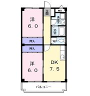 ニューマリッチ岩塚の間取り画像