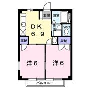 ニューシティ江口の間取り画像