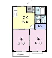 コーポサケンⅡの間取り画像