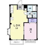 エレガンス大和の間取り画像