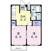 新井ハイツ Ⅱの間取り画像