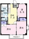 サンハイツ（片山）の間取り画像