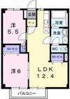 サンハイツ（片山）の間取り画像