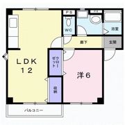 プラドール茜Ⅱの間取り画像